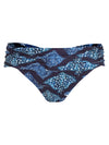 Jasper Stingrays-Print Rushed Bikini Bottoms Raja