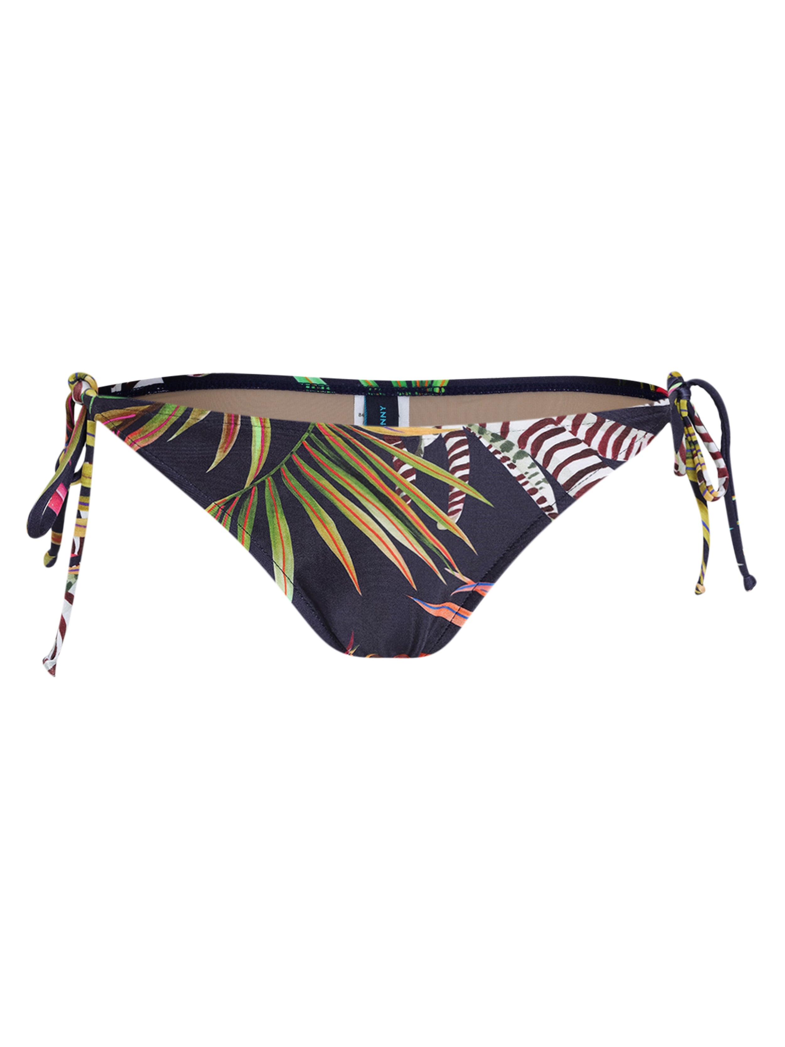 Asteca Foliage-Print Bikini Bottoms