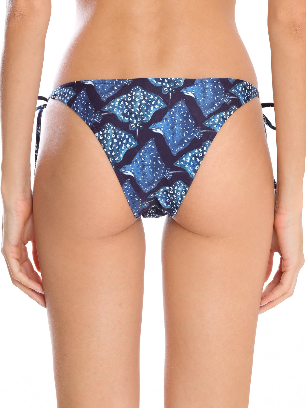 Asteca Stingrays-Print Bikini Bottoms