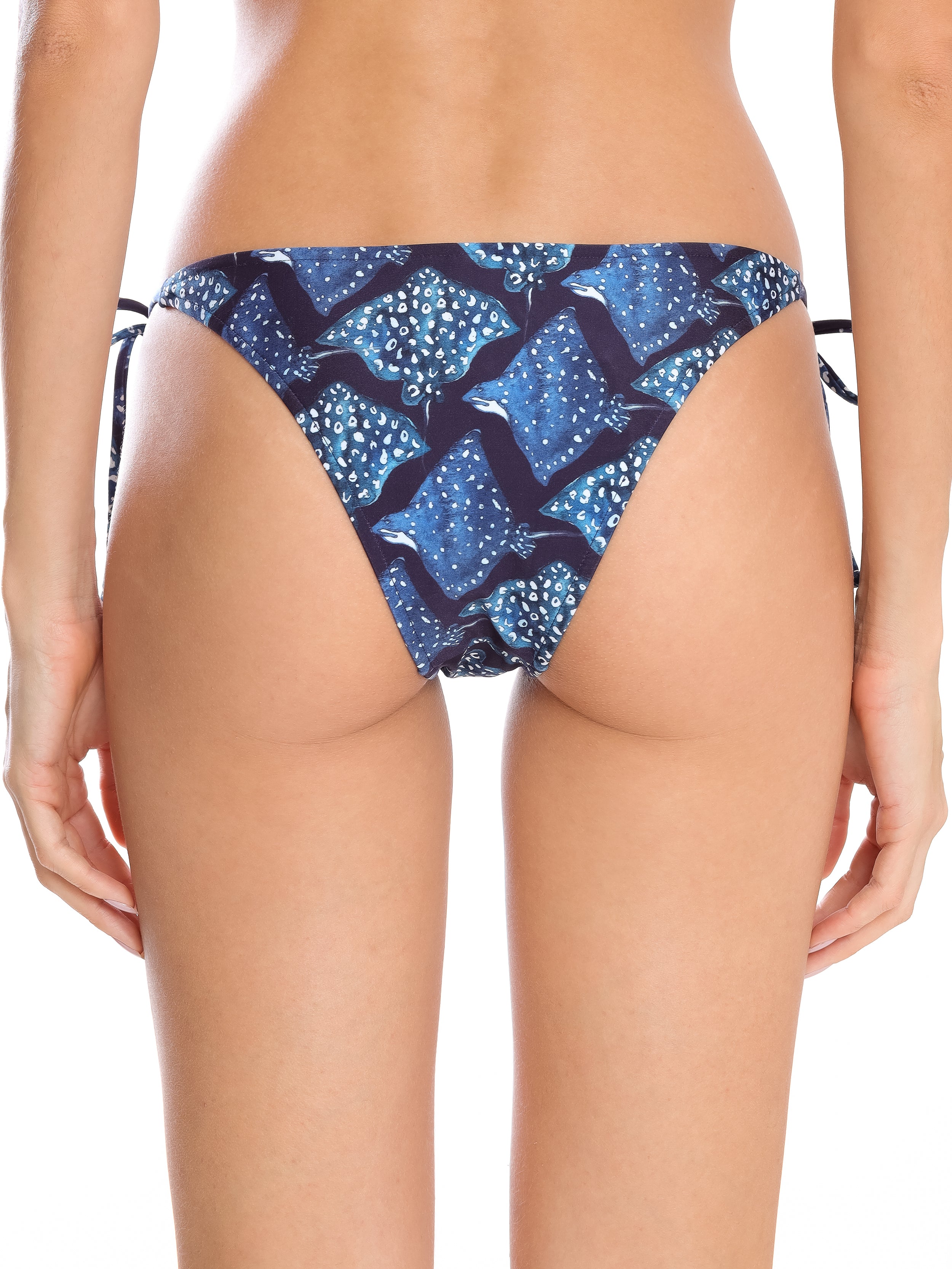 Asteca Stingrays-Print Bikini Bottoms