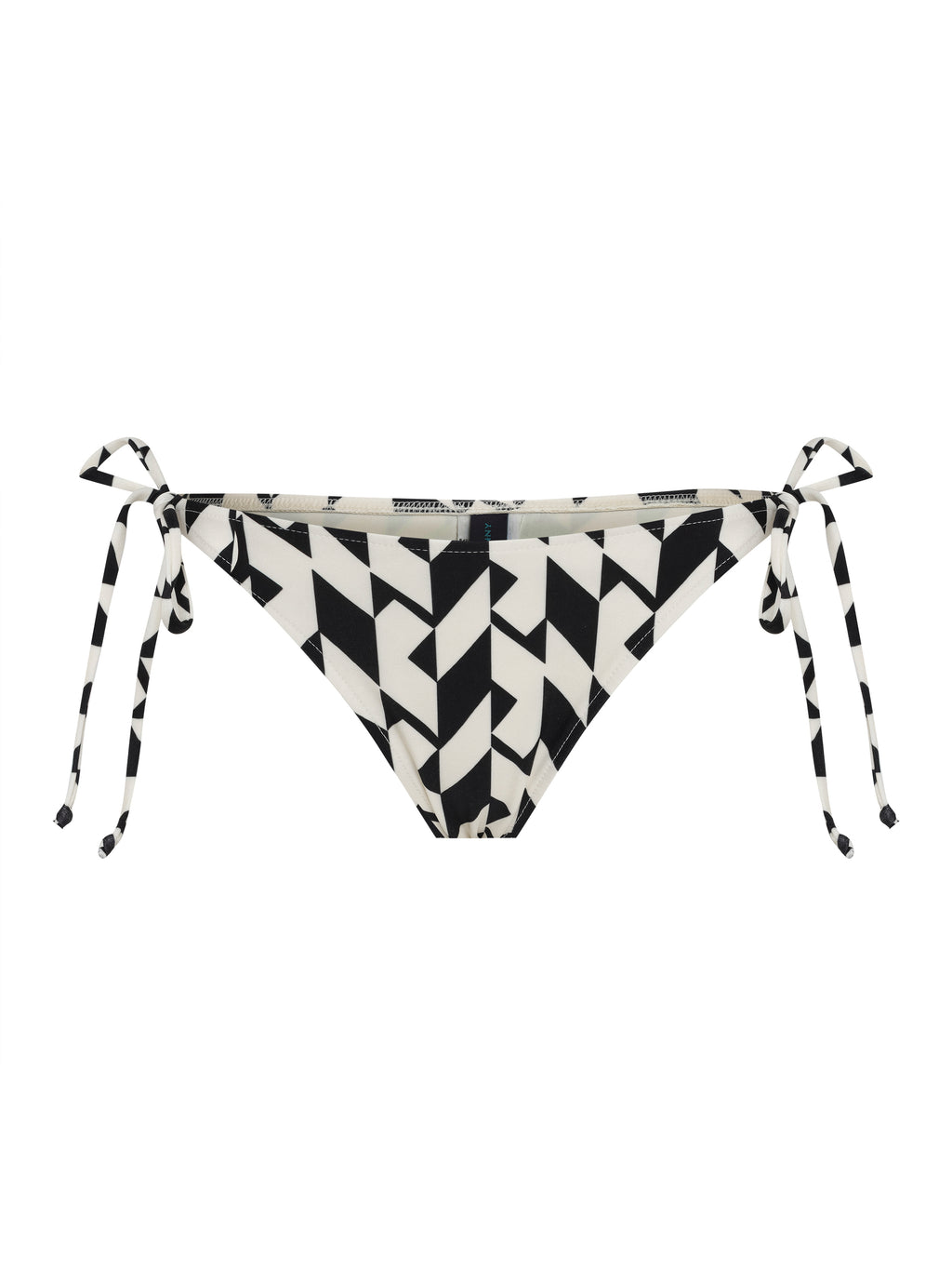 Asteca Geometric-Print Bikini Bottoms