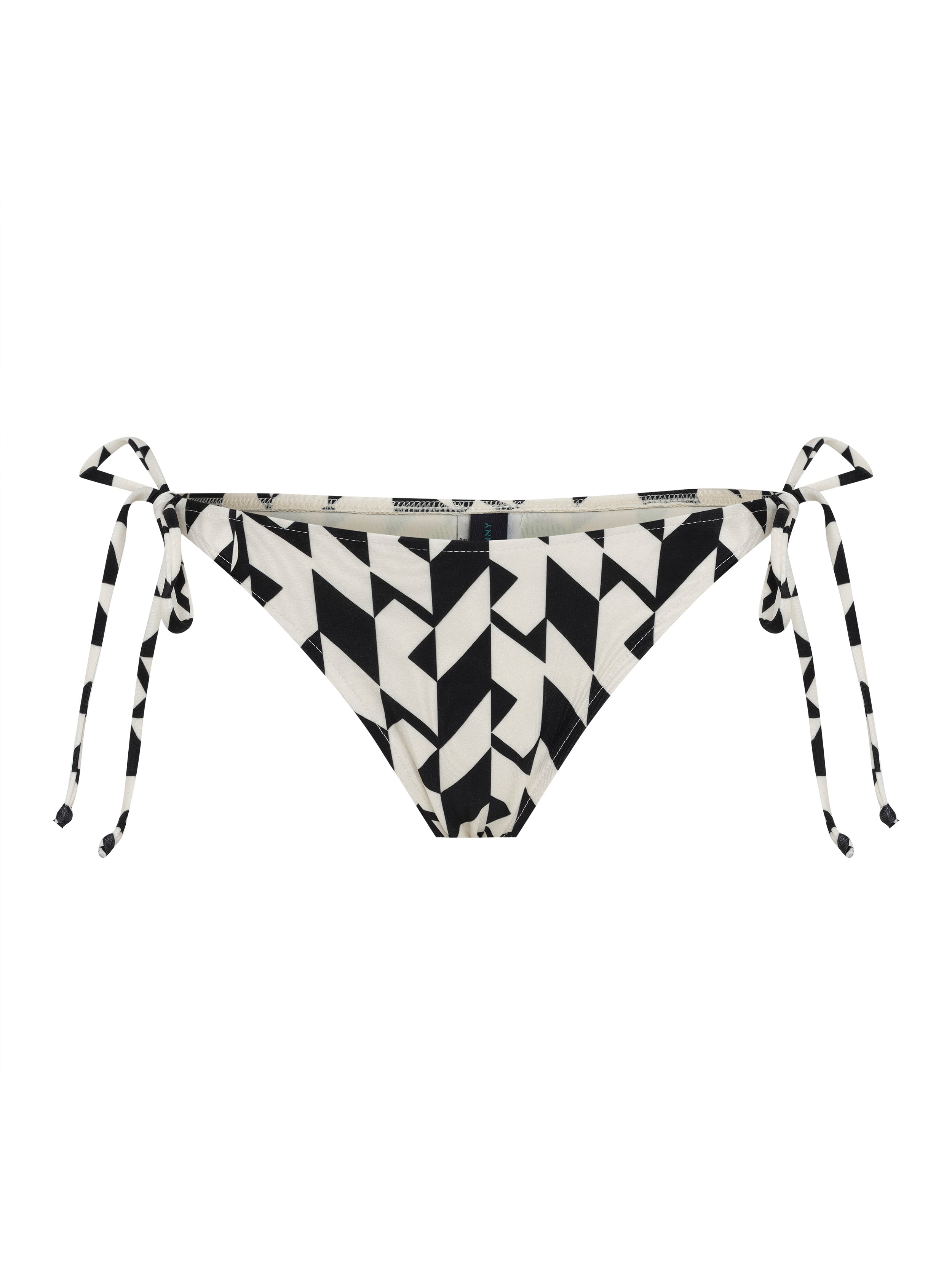 Asteca Geometric-Print Bikini Bottoms