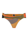 Biarritz Abstract-Print Printed Ruched Bikini Bottom Guaraci