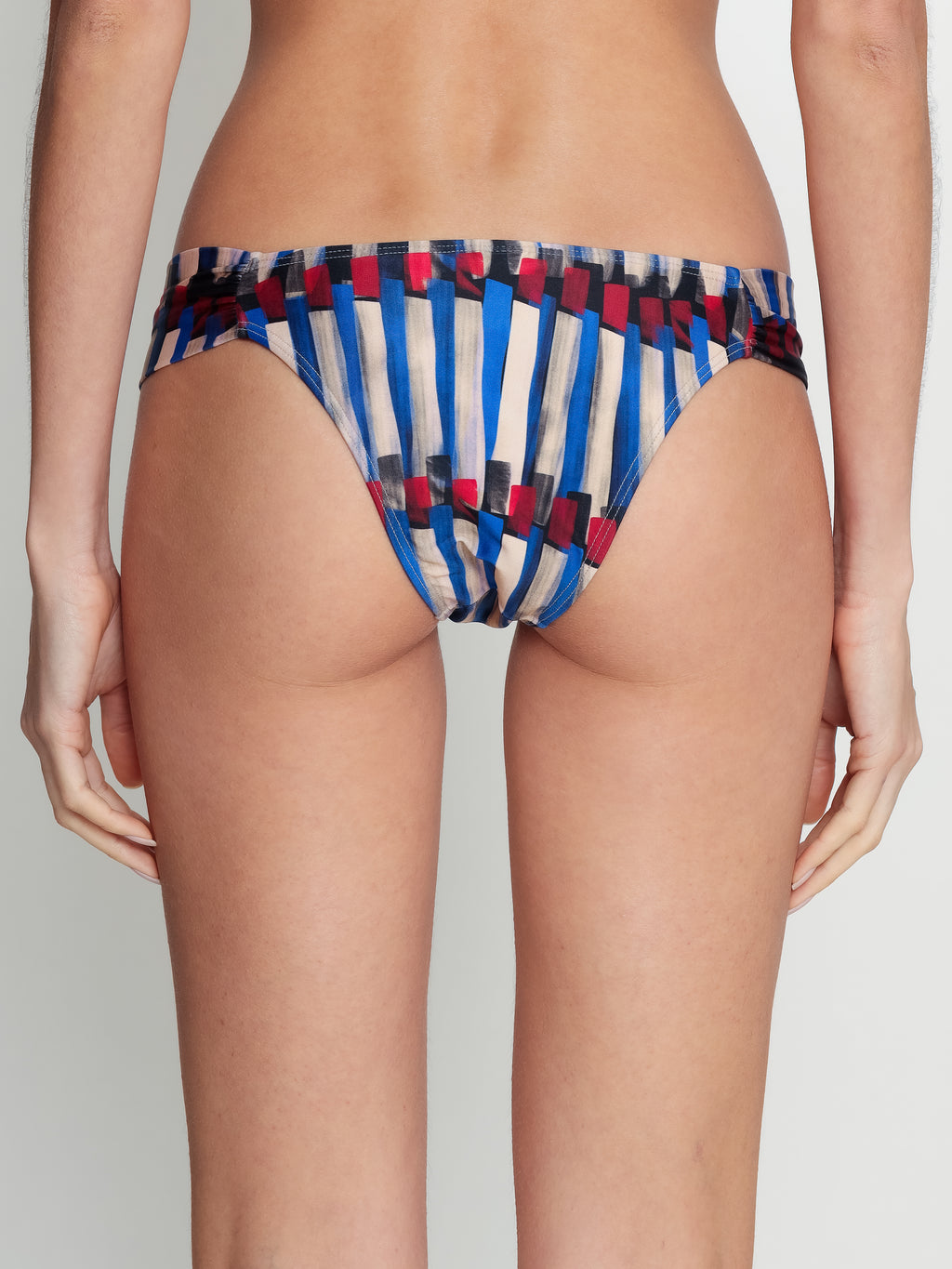 Biarritz Graphic-Print Printed Ruched Bikini Bottom Xingu