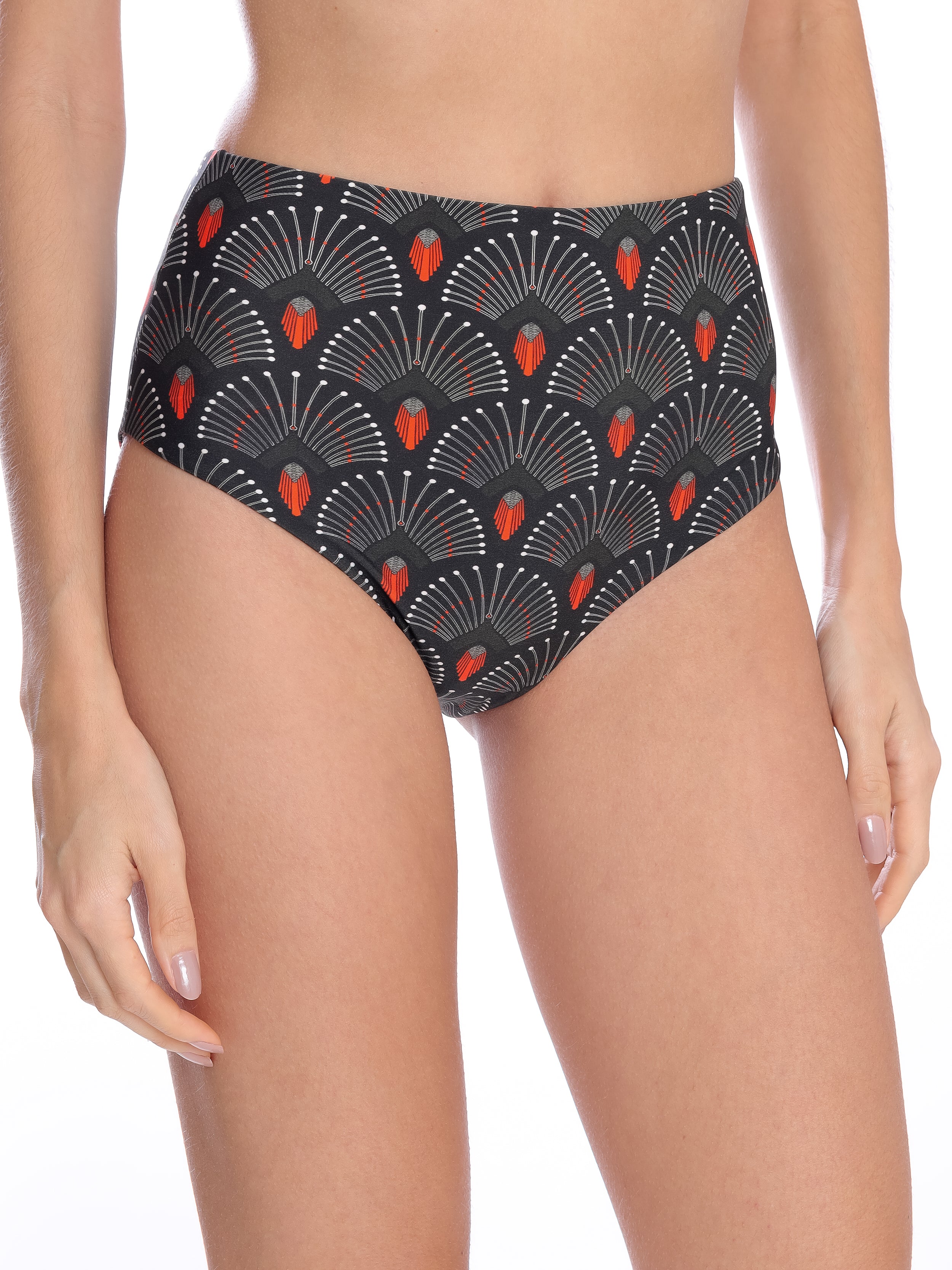 Violeta -Print Hot Pant Bikini Bottoms