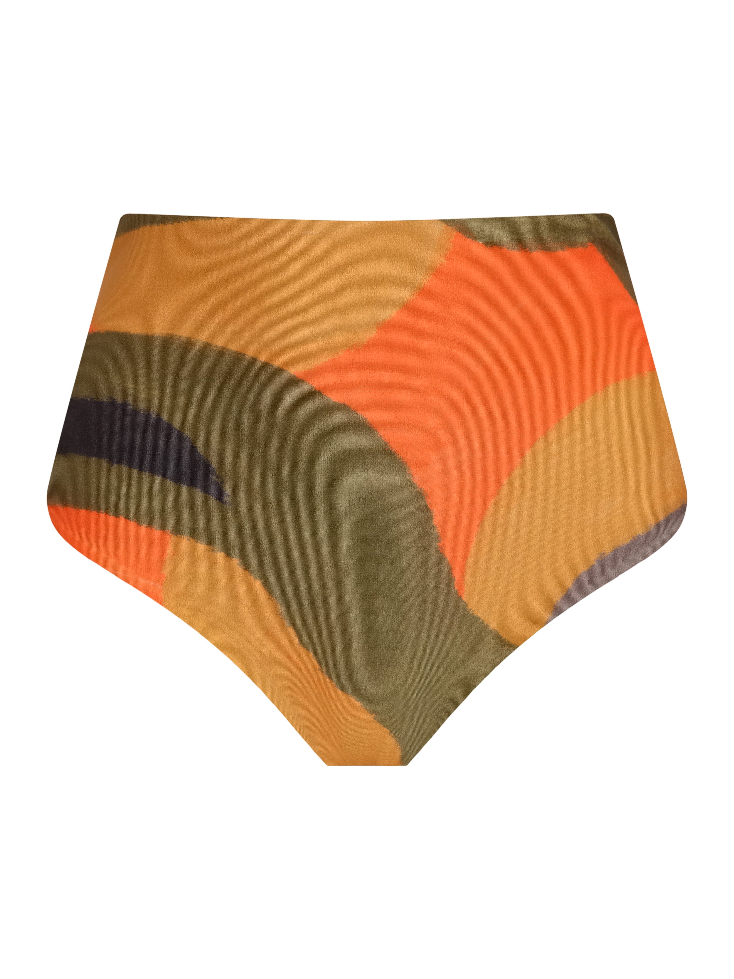 Violeta Abstracte-Print Hot Pant Bikini Bottoms