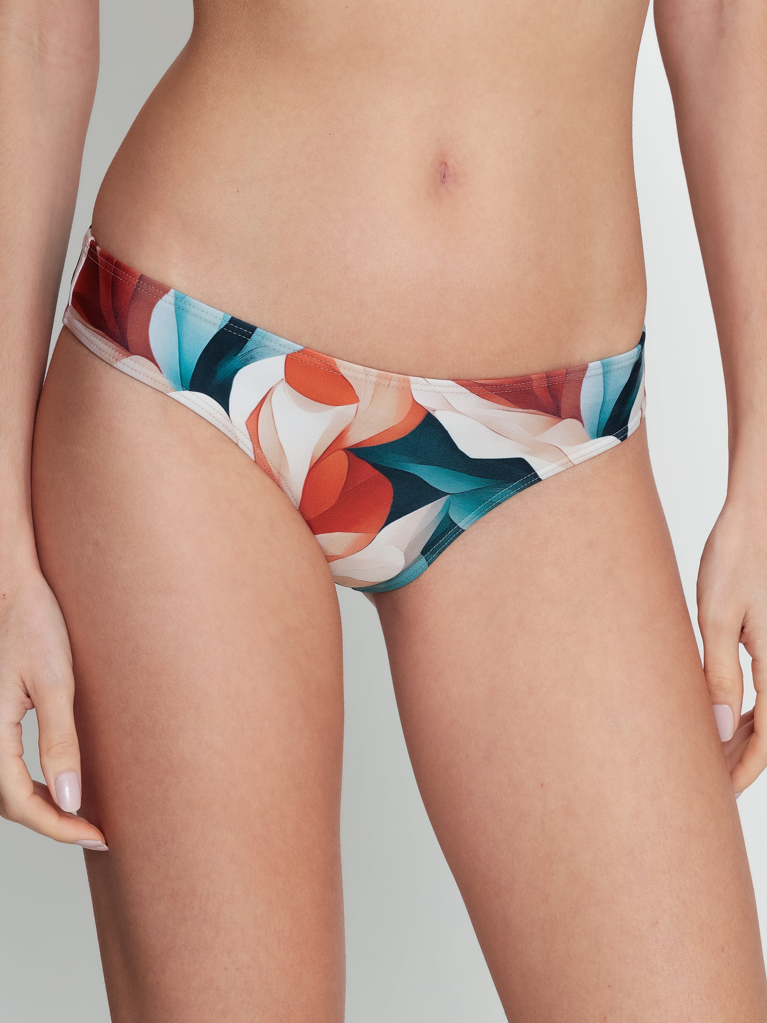 Waikiki Foliage-Print  Bikini Bottoms