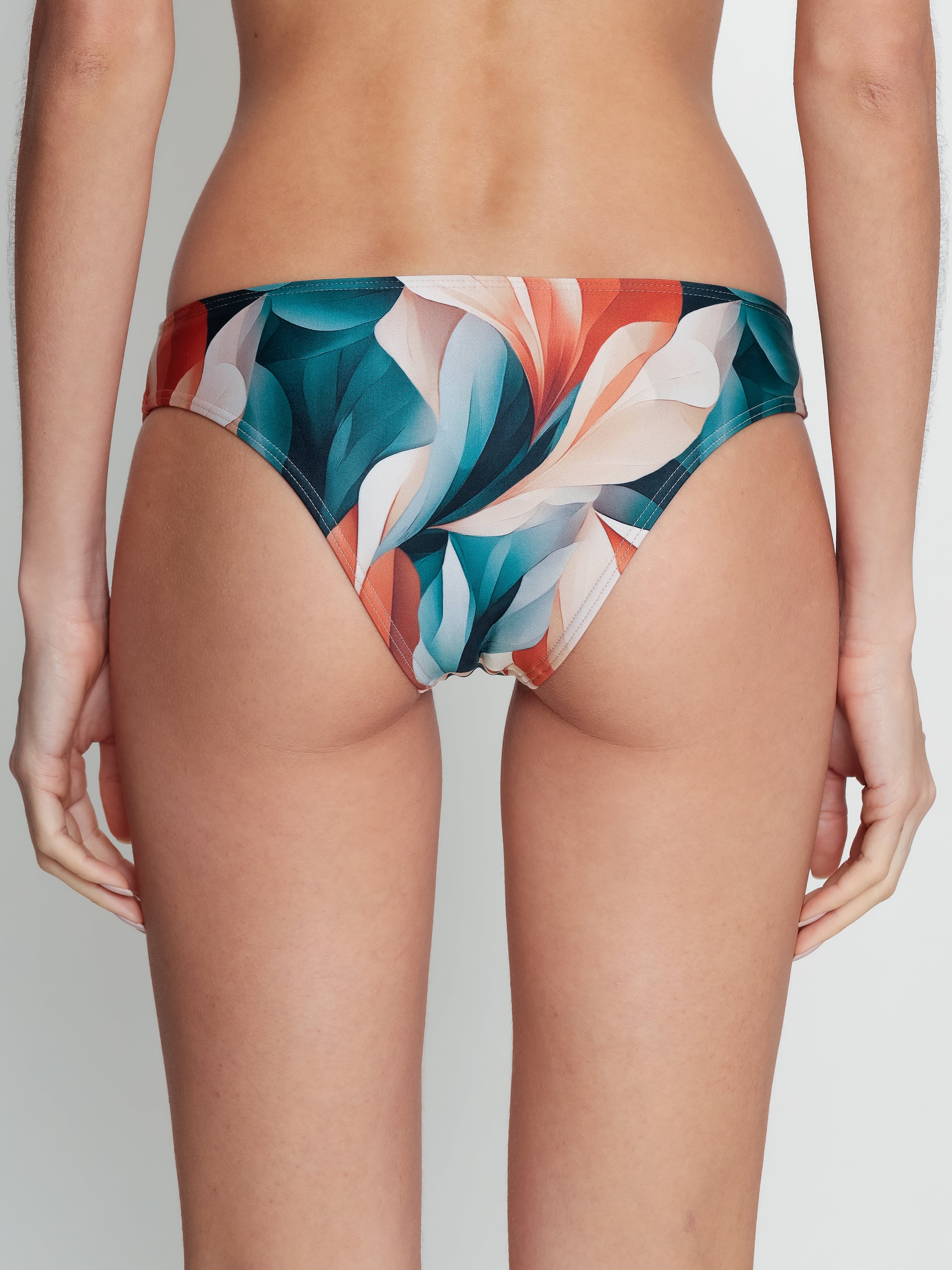 Waikiki Foliage-Print  Bikini Bottoms