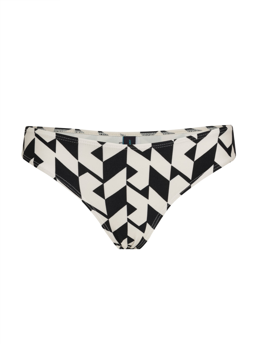 Waikiki Geometric-Print Bikini Bottoms