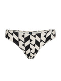 Waikiki Geometric-Print Bikini Bottoms