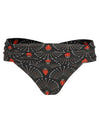 Jasper Geometric-Print Printed Ruched Bikini Bottoms Cocar