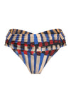 Jasper Graphic-Print Ruched Bikini Bottoms Xingu