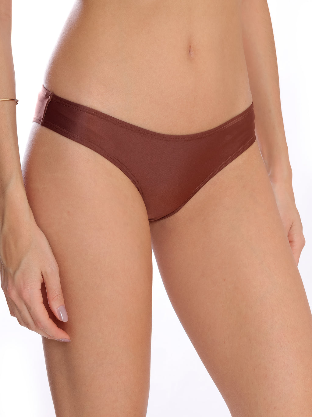 Waikiki Brown Plain Bikini Bottoms