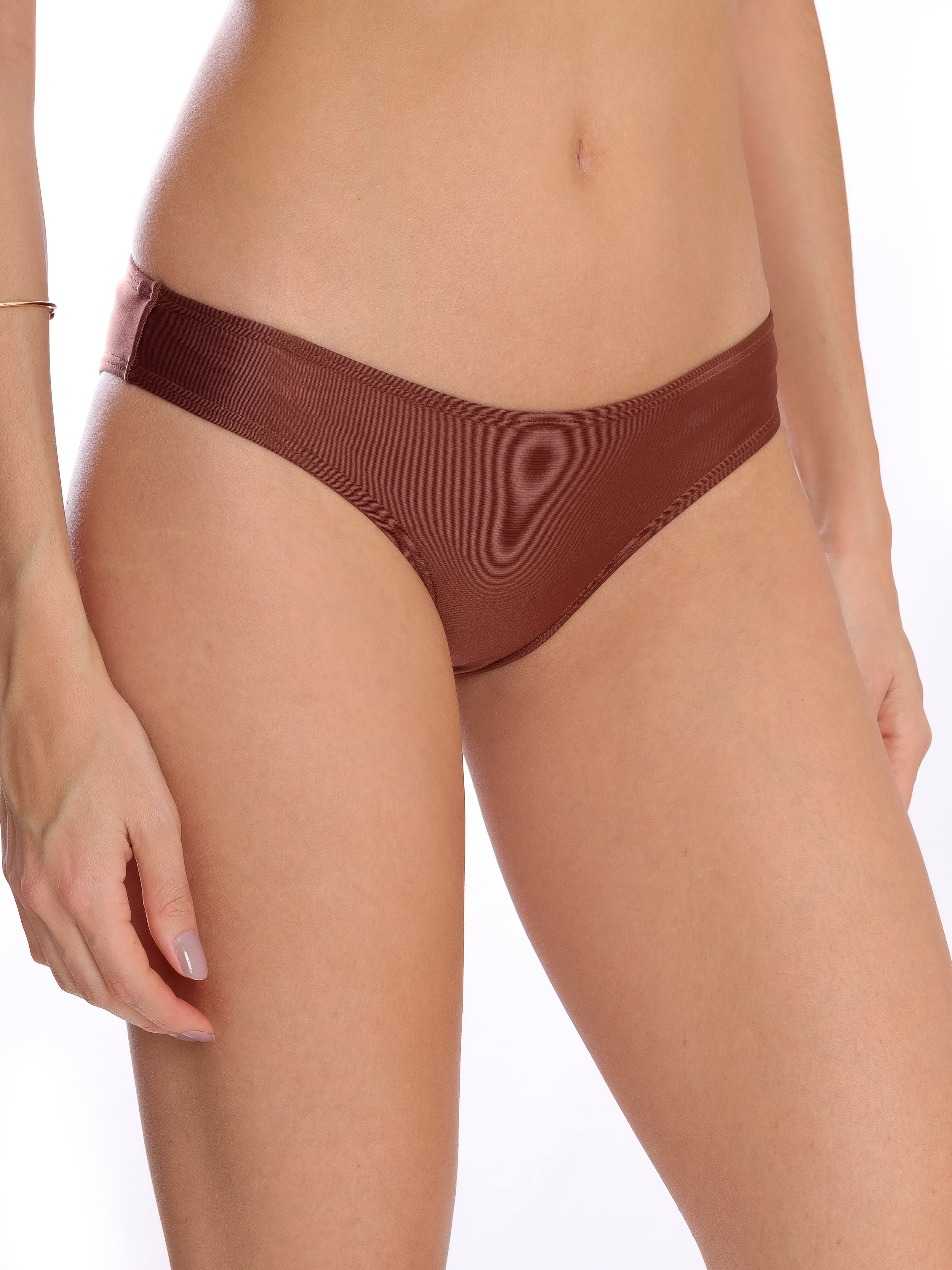 Waikiki Brown Plain Bikini Bottoms