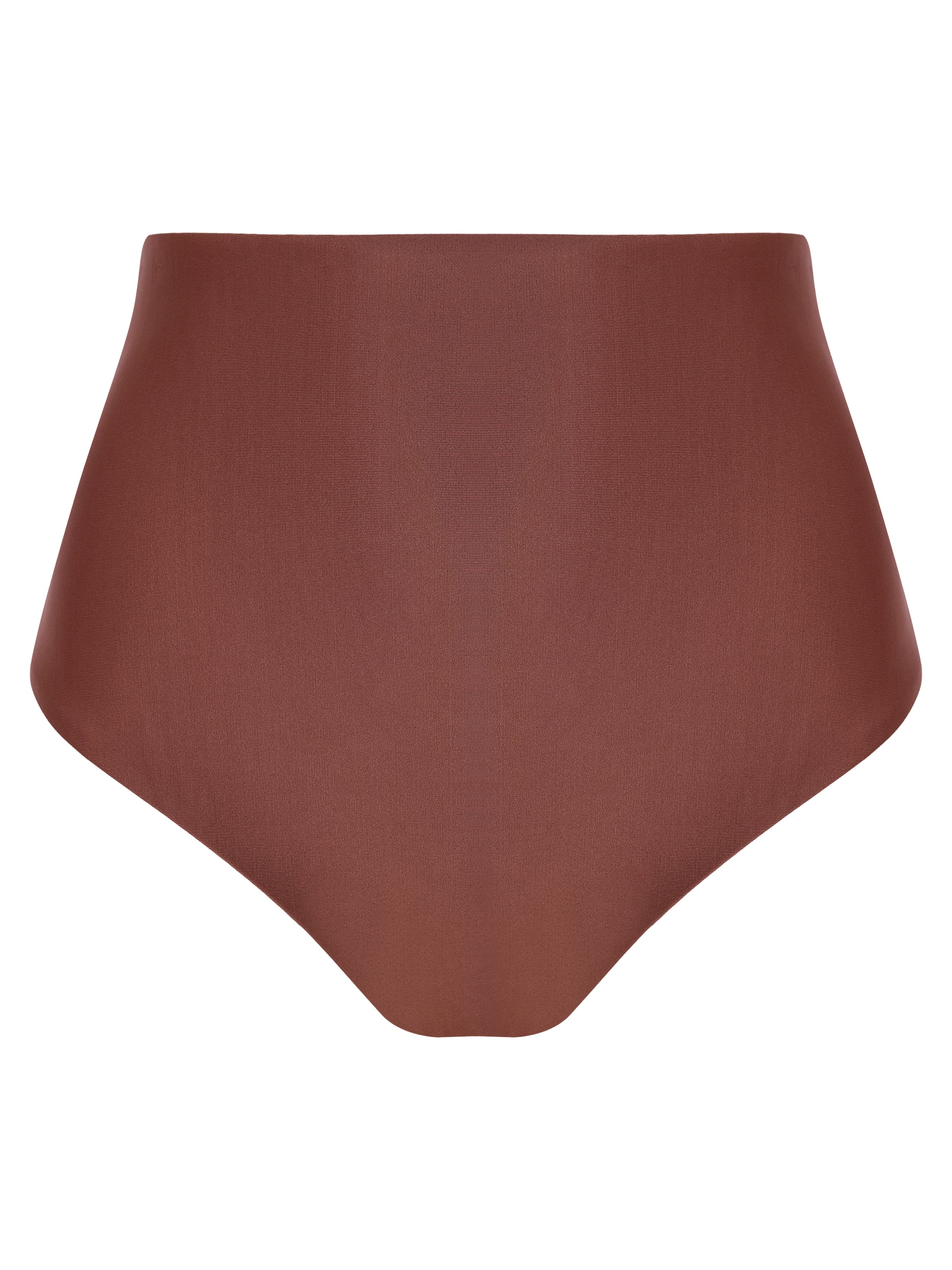 Violeta Brown Plain Hot Pant Bikini Bottoms