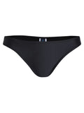 Poipu Black Plain Bikini Bottoms