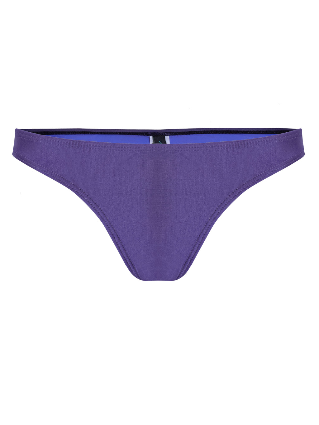 Poipu Purple Plain Bikini Bottoms