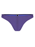 Poipu Purple Plain Bikini Bottoms