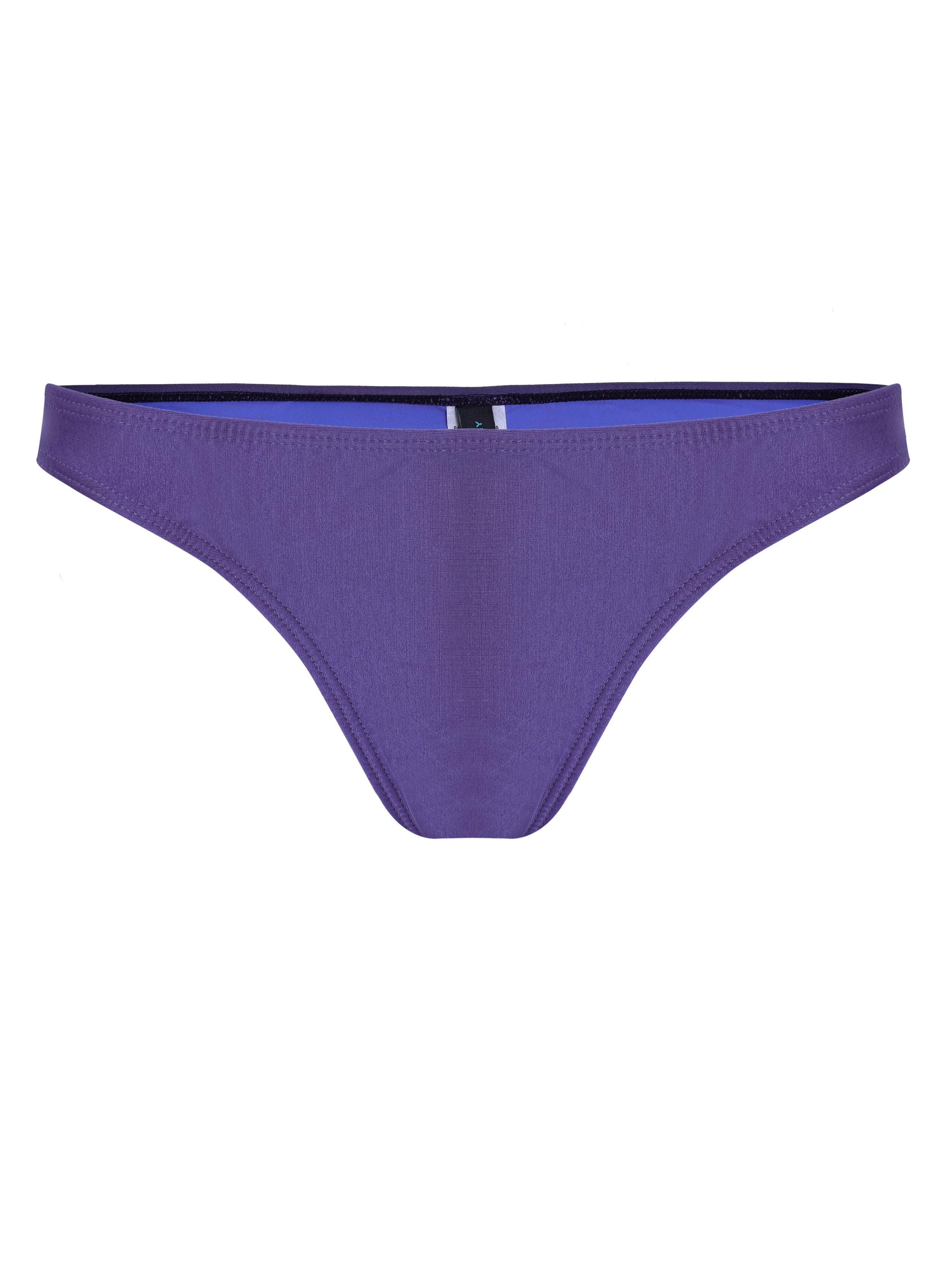 Poipu Purple Plain Bikini Bottoms