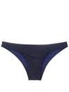 Poipu Blue Plain Bikini Bottoms