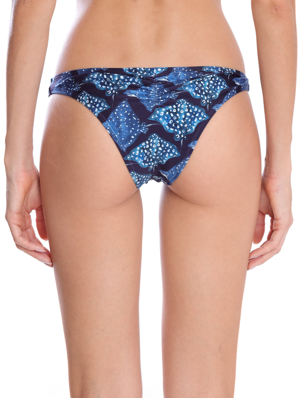 Poipu Stingrays-Print Bikini Bottoms