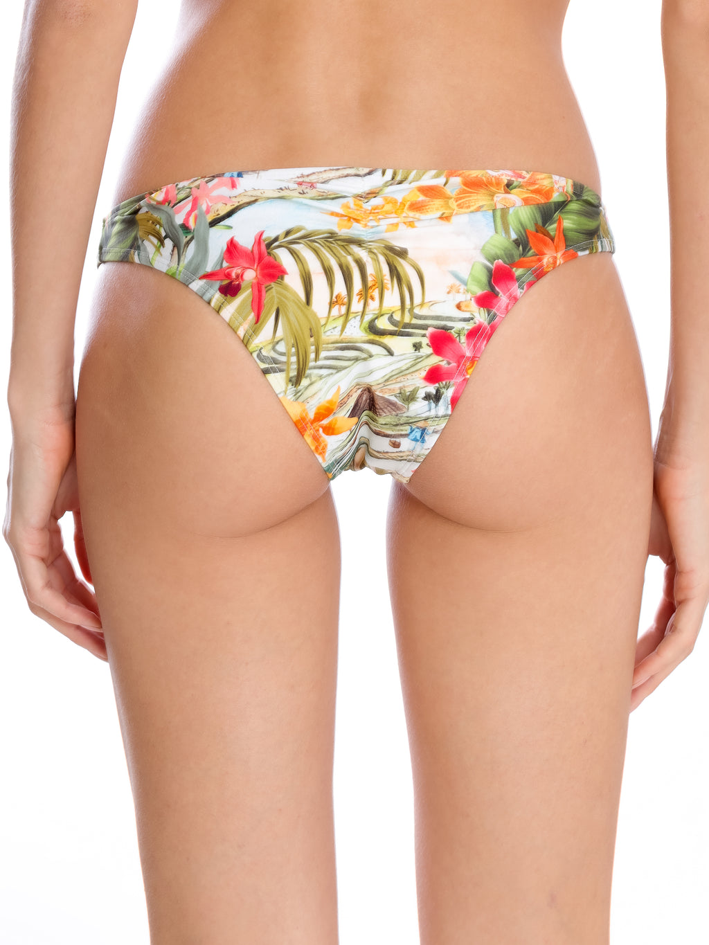 Poipu -Print Bikini Bottoms