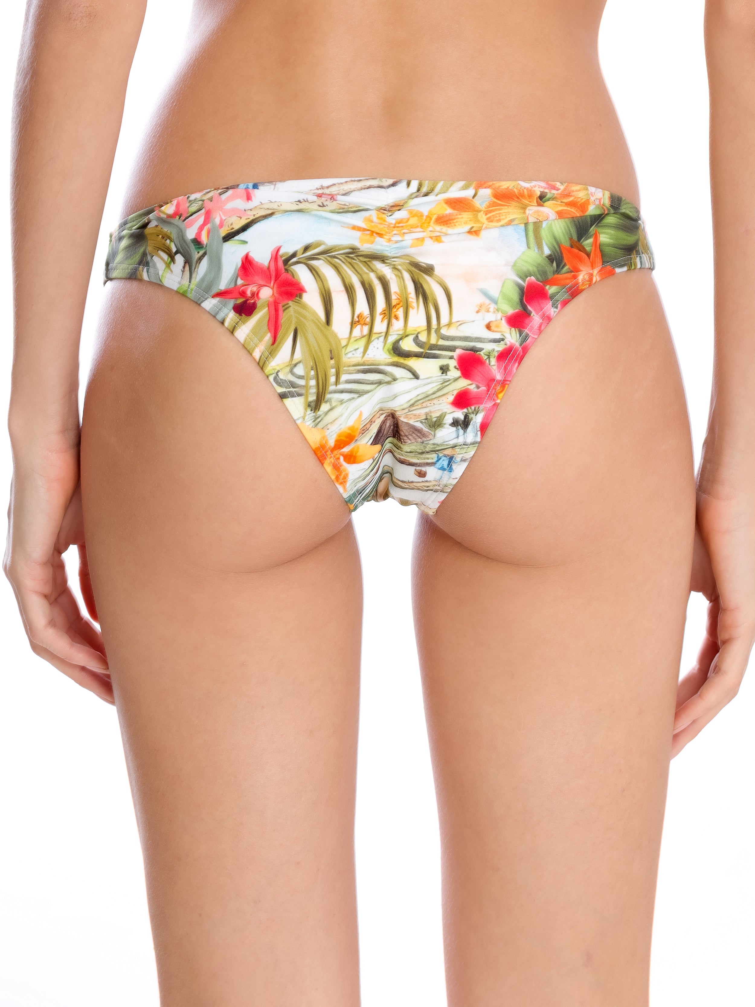 Poipu -Print Bikini Bottoms
