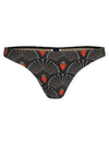 Poipu Geometric-Print Bikini Bottoms Cocar