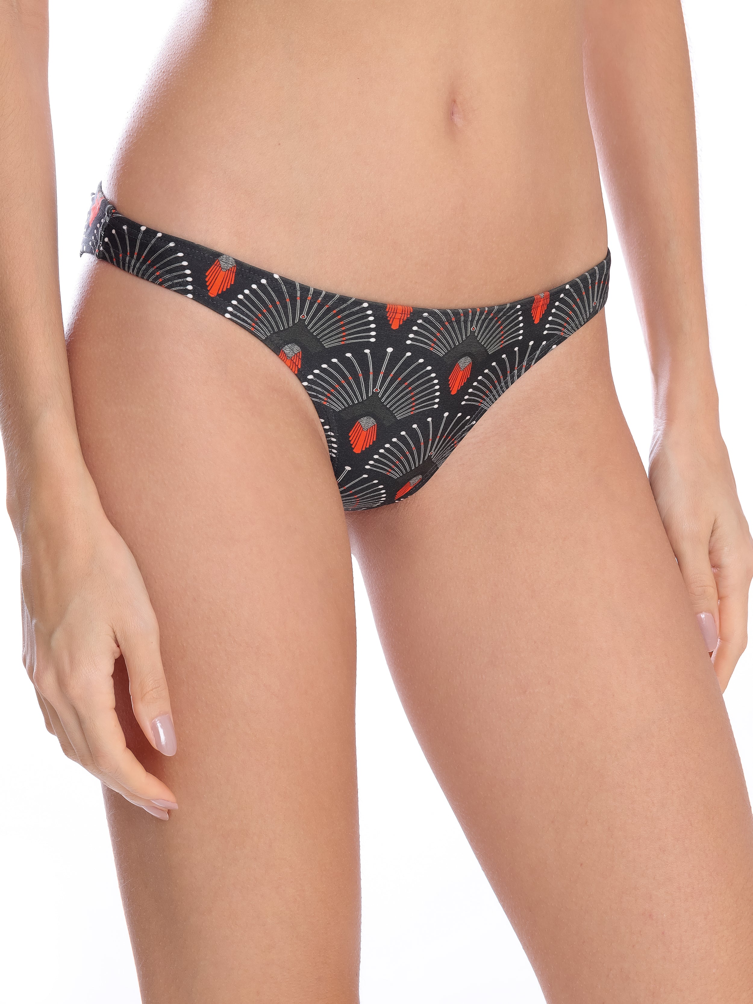 Poipu -Print Bikini Bottoms