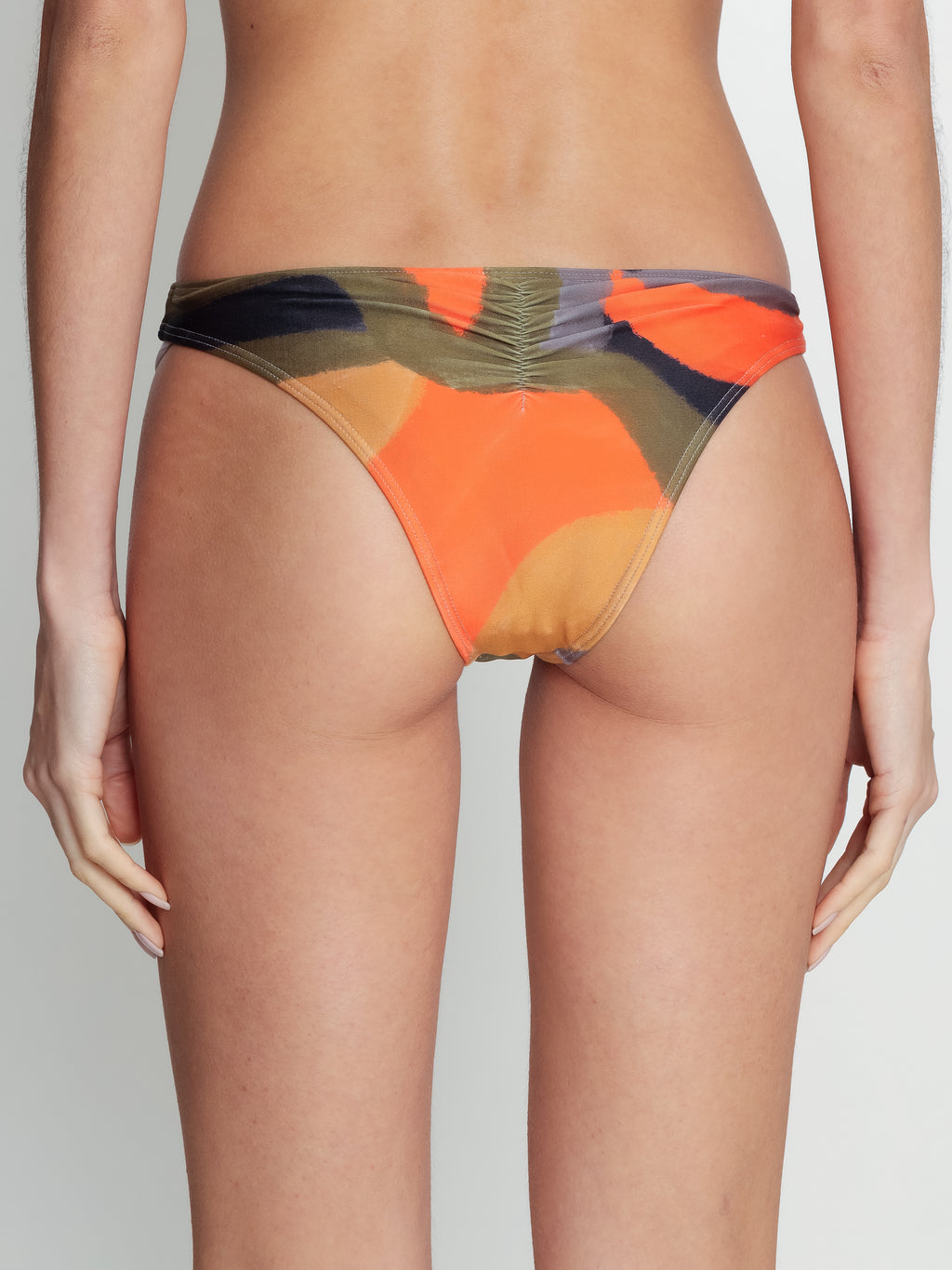 Poipu Abstracte-Print Bikini Bottoms