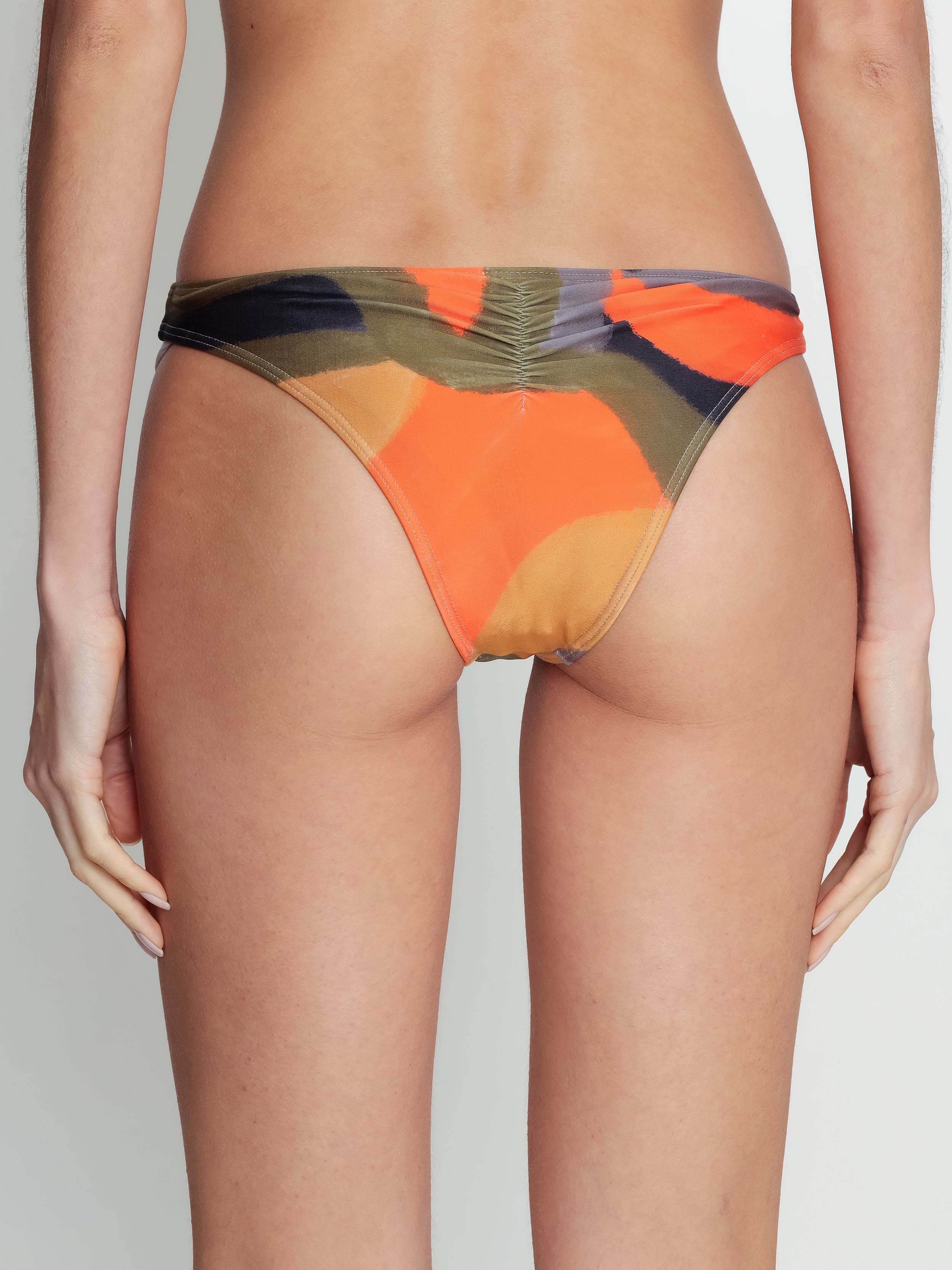 Poipu Abstracte-Print Bikini Bottoms