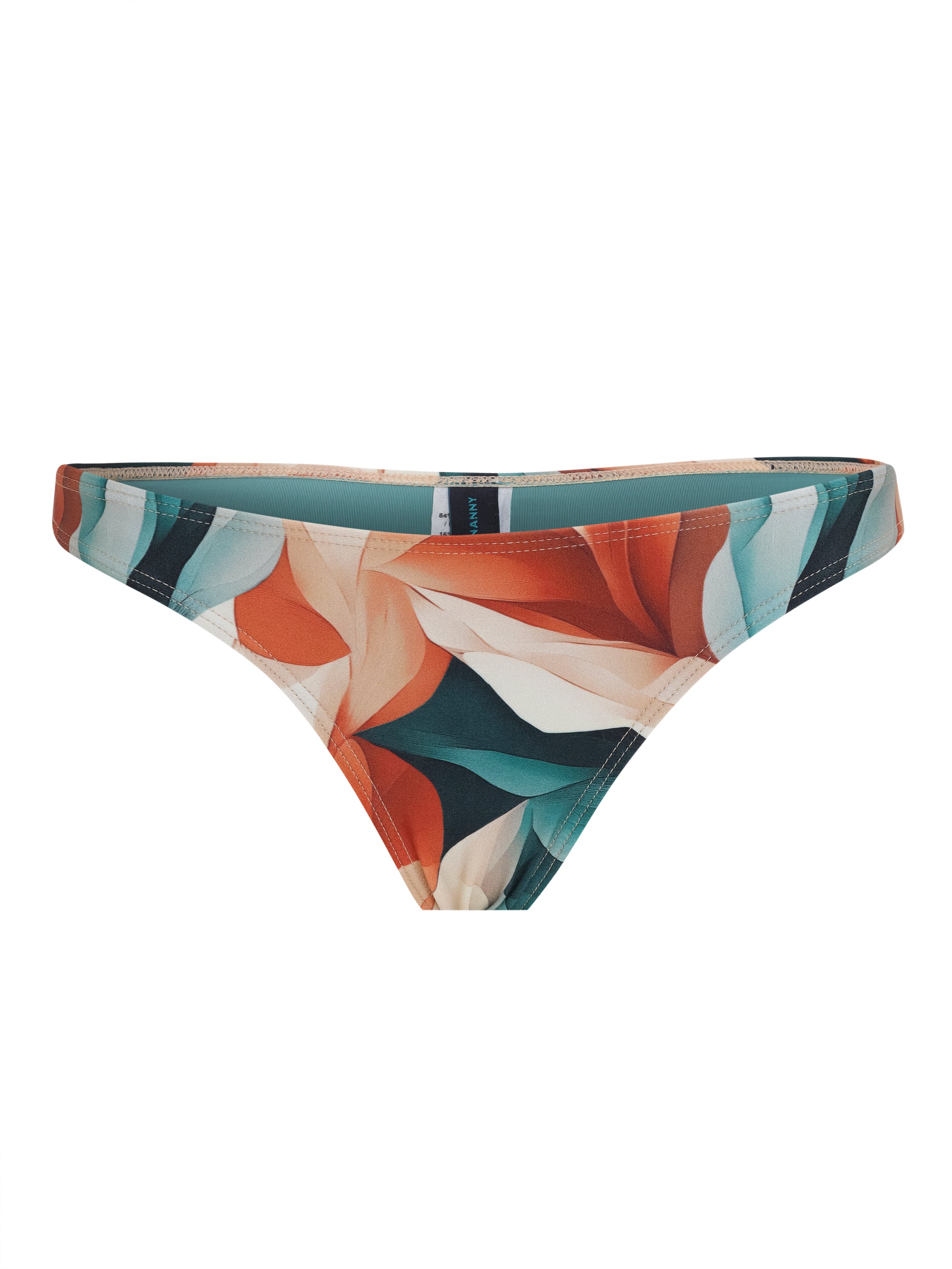 Poipu Foliage-Print Bikini Bottoms