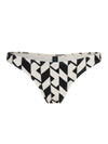 Poipu Geometric-Print Bikini Bottoms Zaya