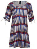 Batuira Graphic-Print Dress Xingu