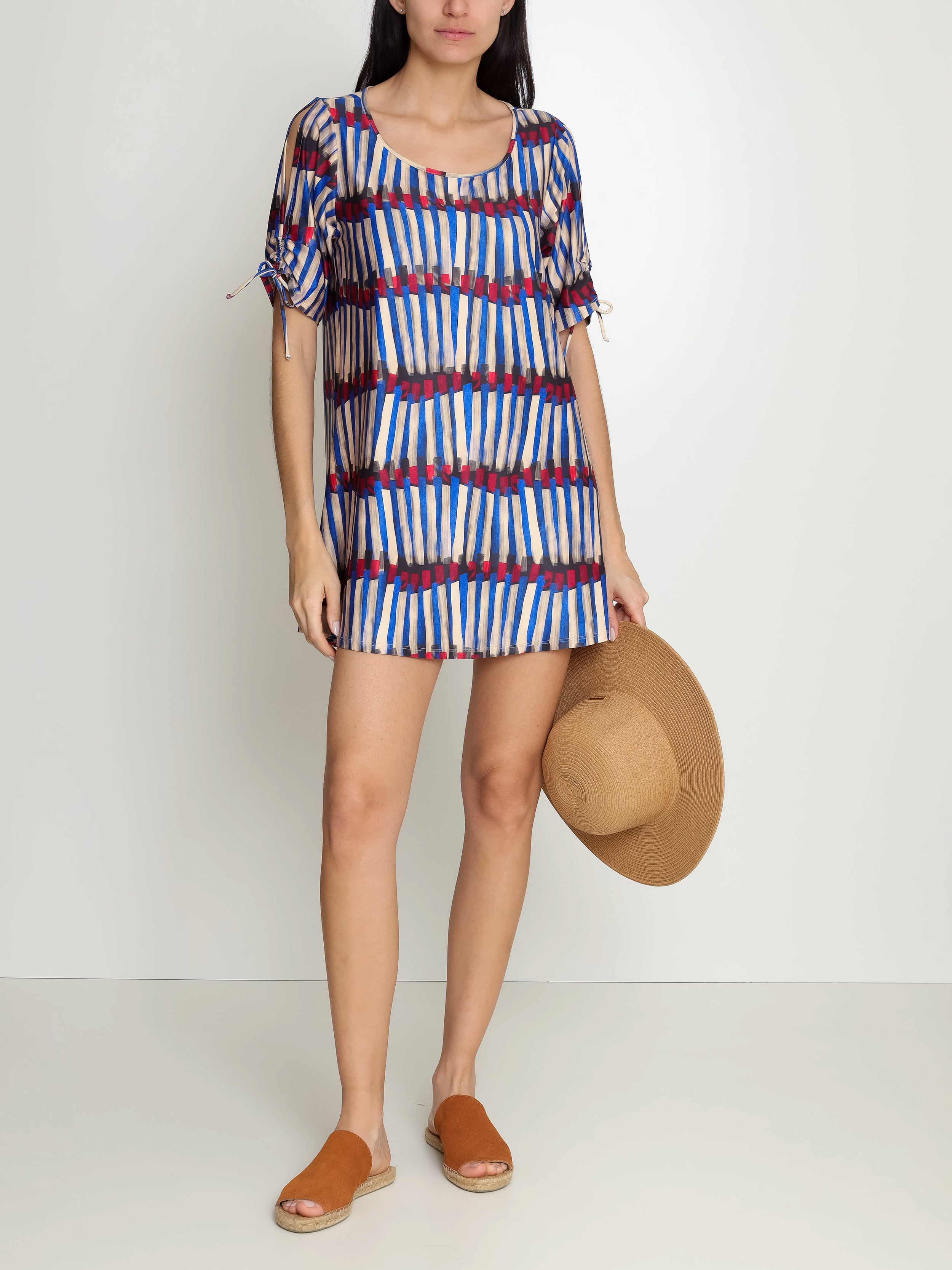 Batuira Graphic-Print Dress Xingu