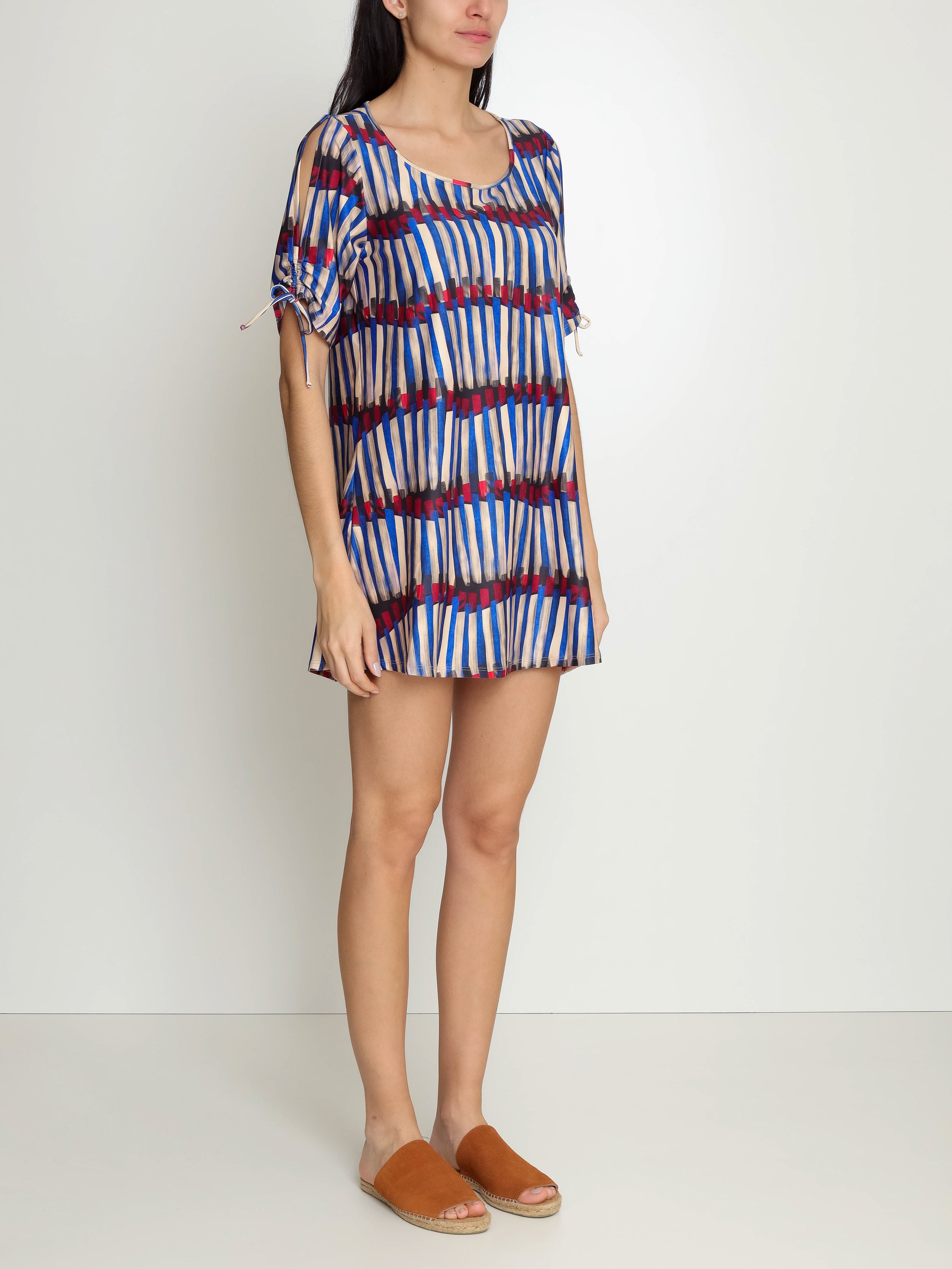 Batuira Graphic-Print Dress Xingu