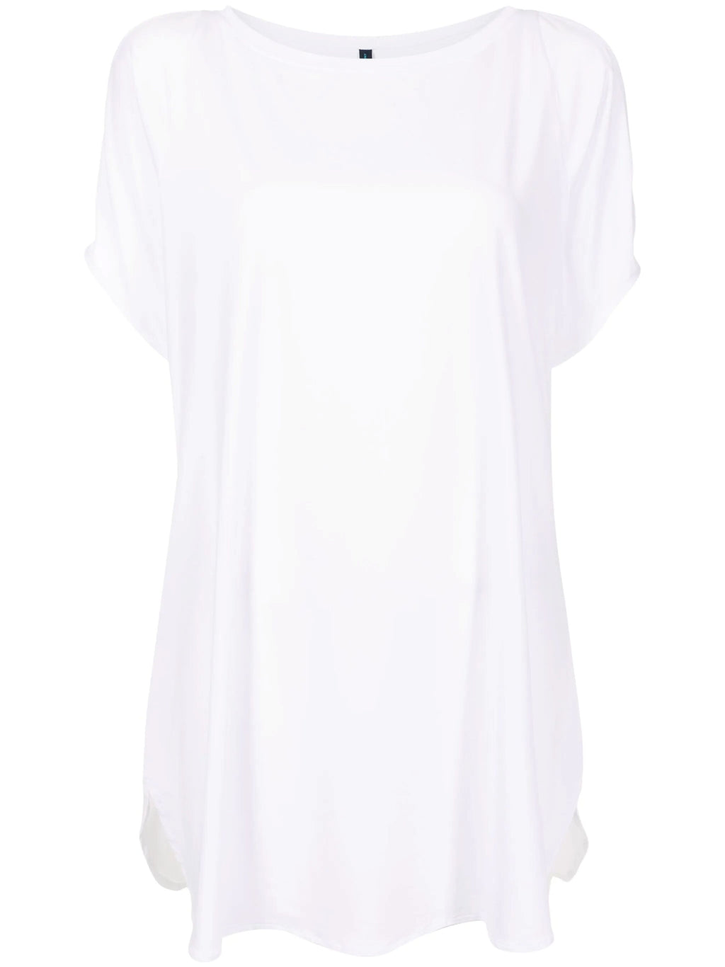 Allat White Cold-Shoulder Minidress