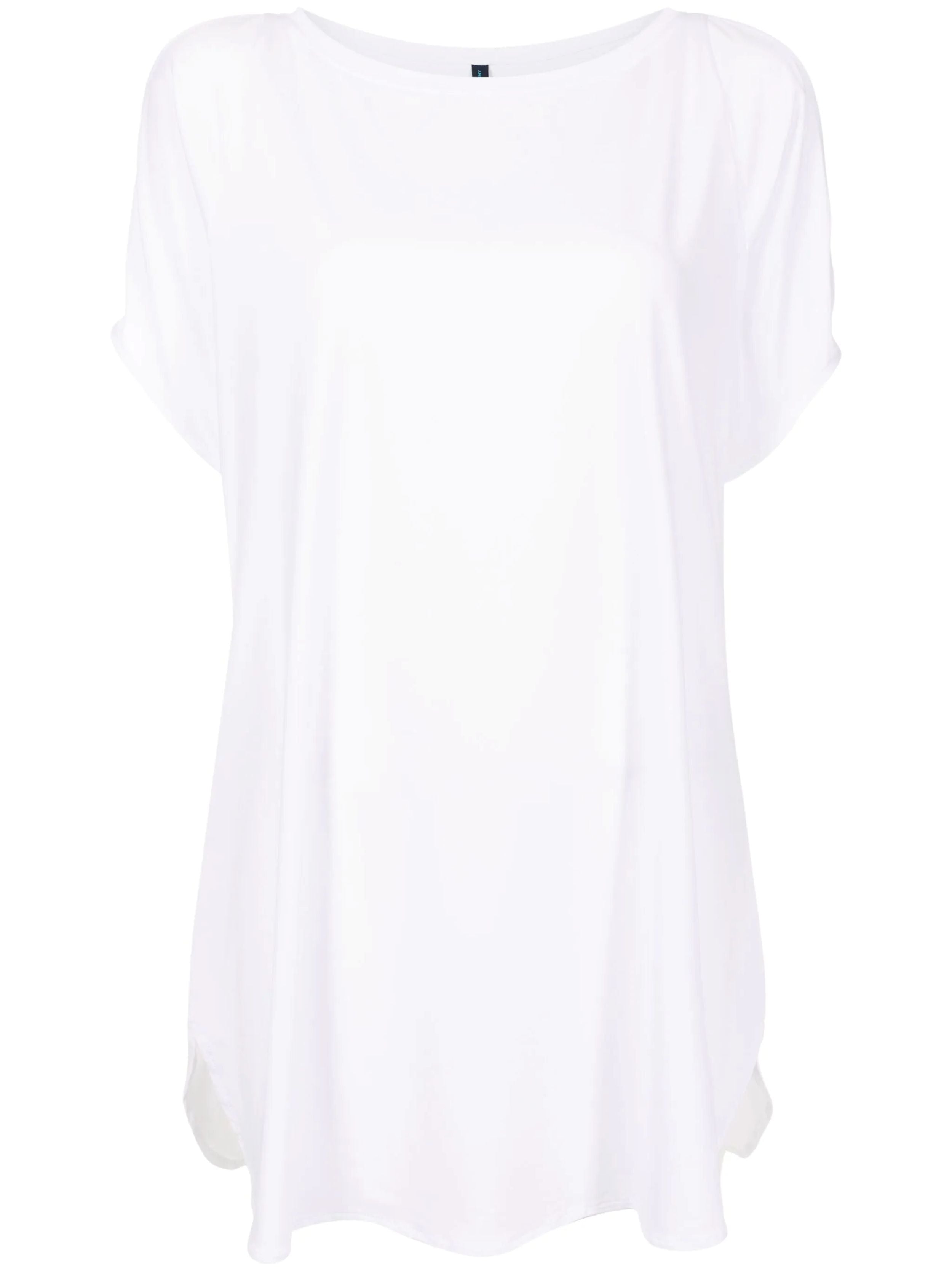 Allat White Cold-Shoulder Minidress