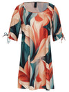 Batuira Foliage-Print Dress Amazonas