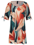 Batuira Foliage-Print Dress