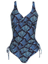 Bruma Stingrays-Print Twist-Detail Two-Piece Set Tankini Raja