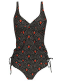 Bruma -Print Twist-Detail Two-Piece Set Tankini