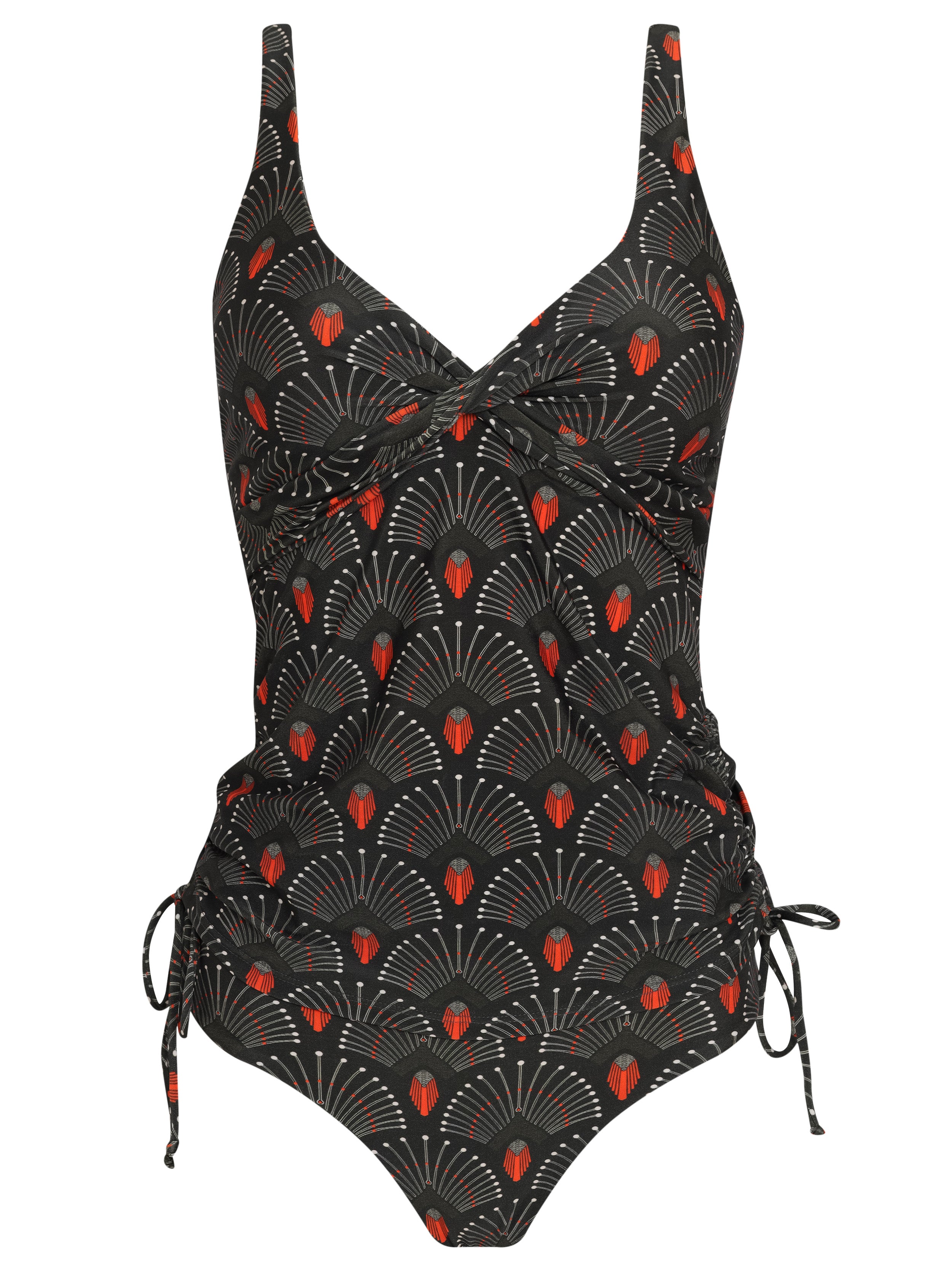 Bruma -Print Twist-Detail Two-Piece Set Tankini