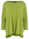 Mainá Green Plain T-Shirt