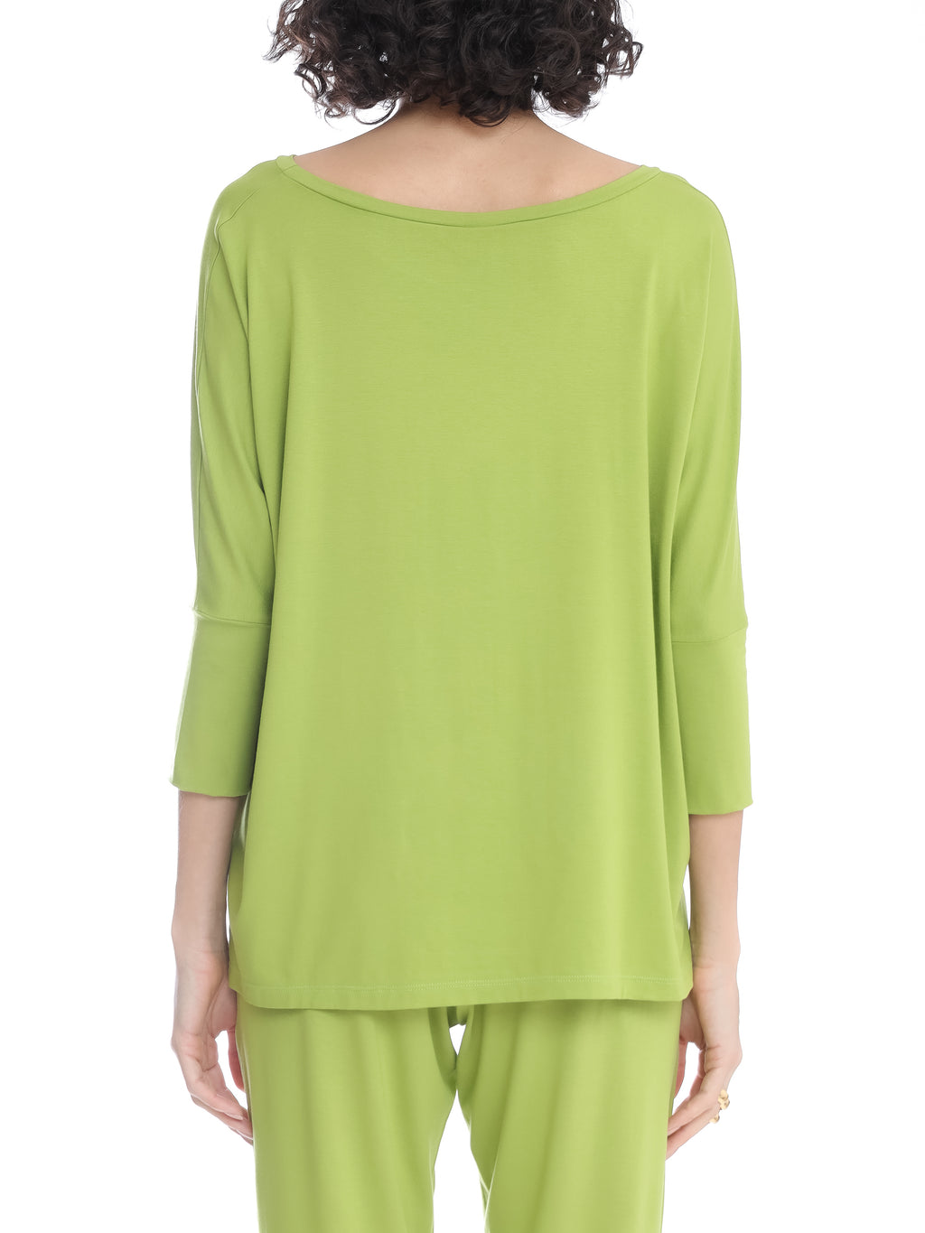 Mainá Green Plain T-Shirt