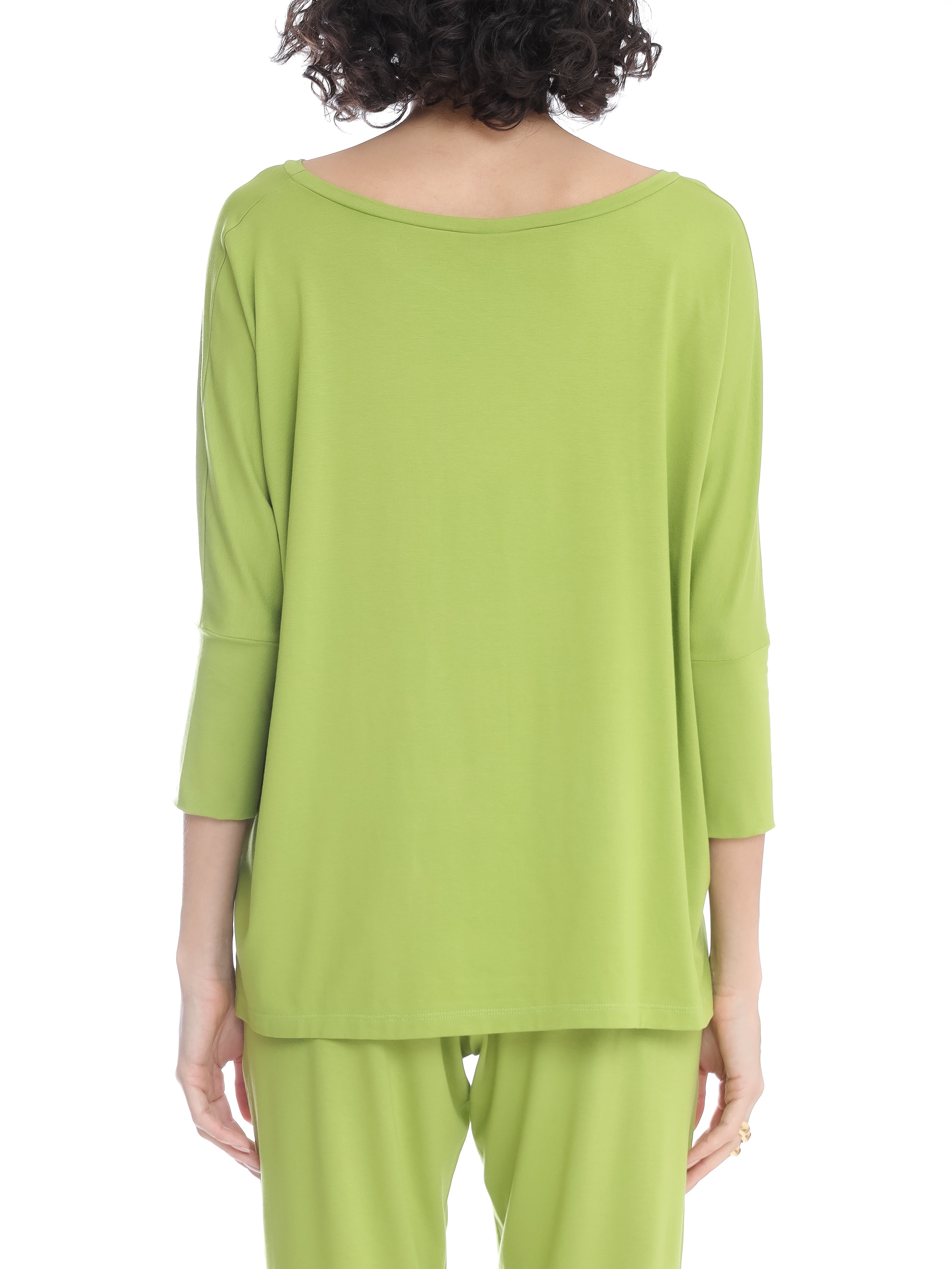 Mainá Green Plain T-Shirt
