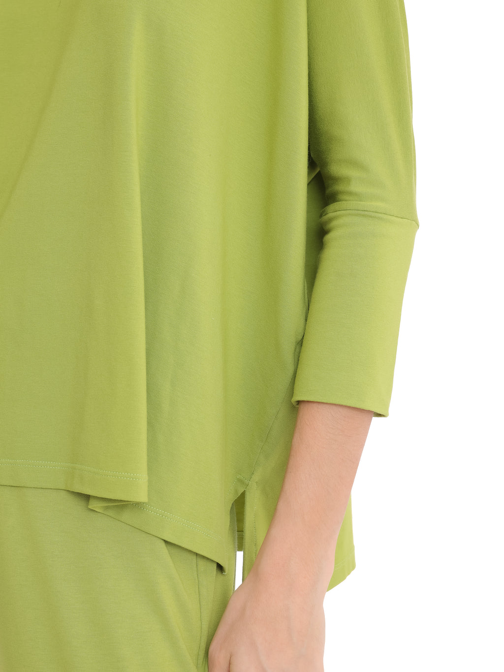 Mainá Green Plain T-Shirt