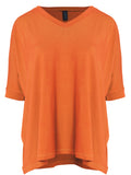 Calypso Red Plain T-Shirt