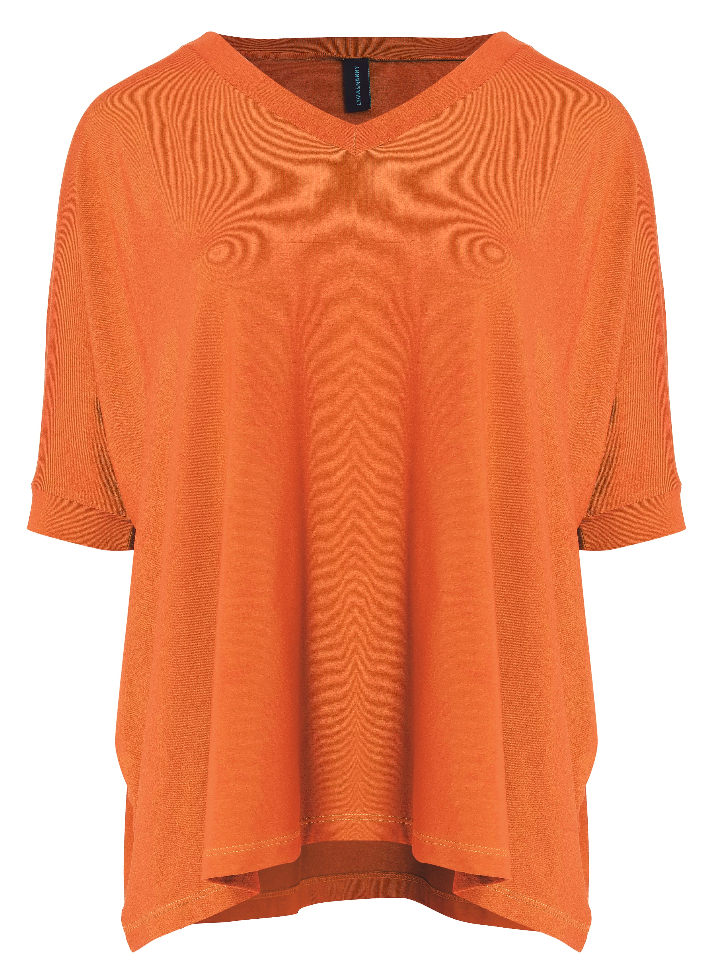 Calypso Red Plain T-Shirt