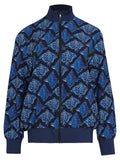 Steffanie Stingrays-Print Windbreaker Jacket